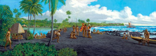 Ancient Punaluʻu Hawaiʻi Island