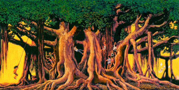 Banyan Tree at Honolulu Zoo