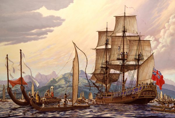 Bounty Entering Matavai Bay, Tahiti