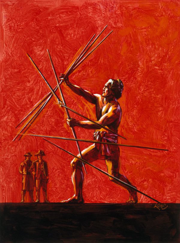 Kamehameha Catching Spears