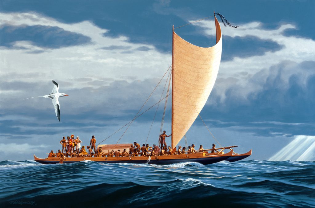 Kamehameha’s Double Canoe Herb Kawainui Kāne