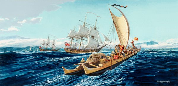King Kahekili Approaching Discovery off Maui