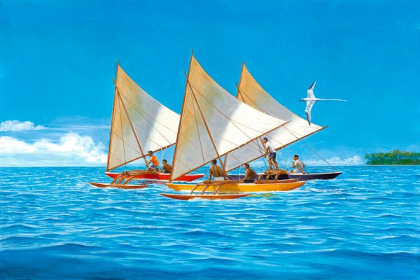 Marshall Islands Racing Canoes