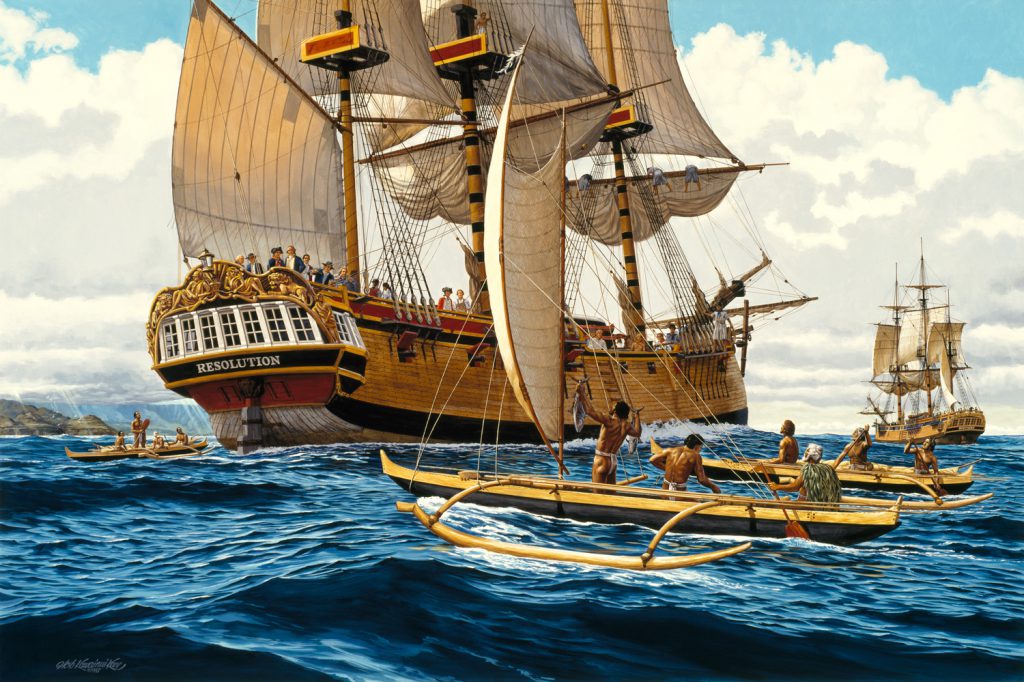 Moment of Contact Herb Kawainui Kāne