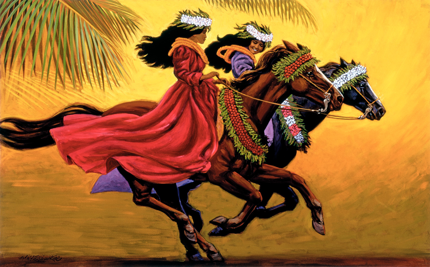 Pa u Riders Of Old Hawai i Herb Kawainui K ne