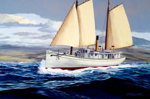 The Steam Schooner Upolu