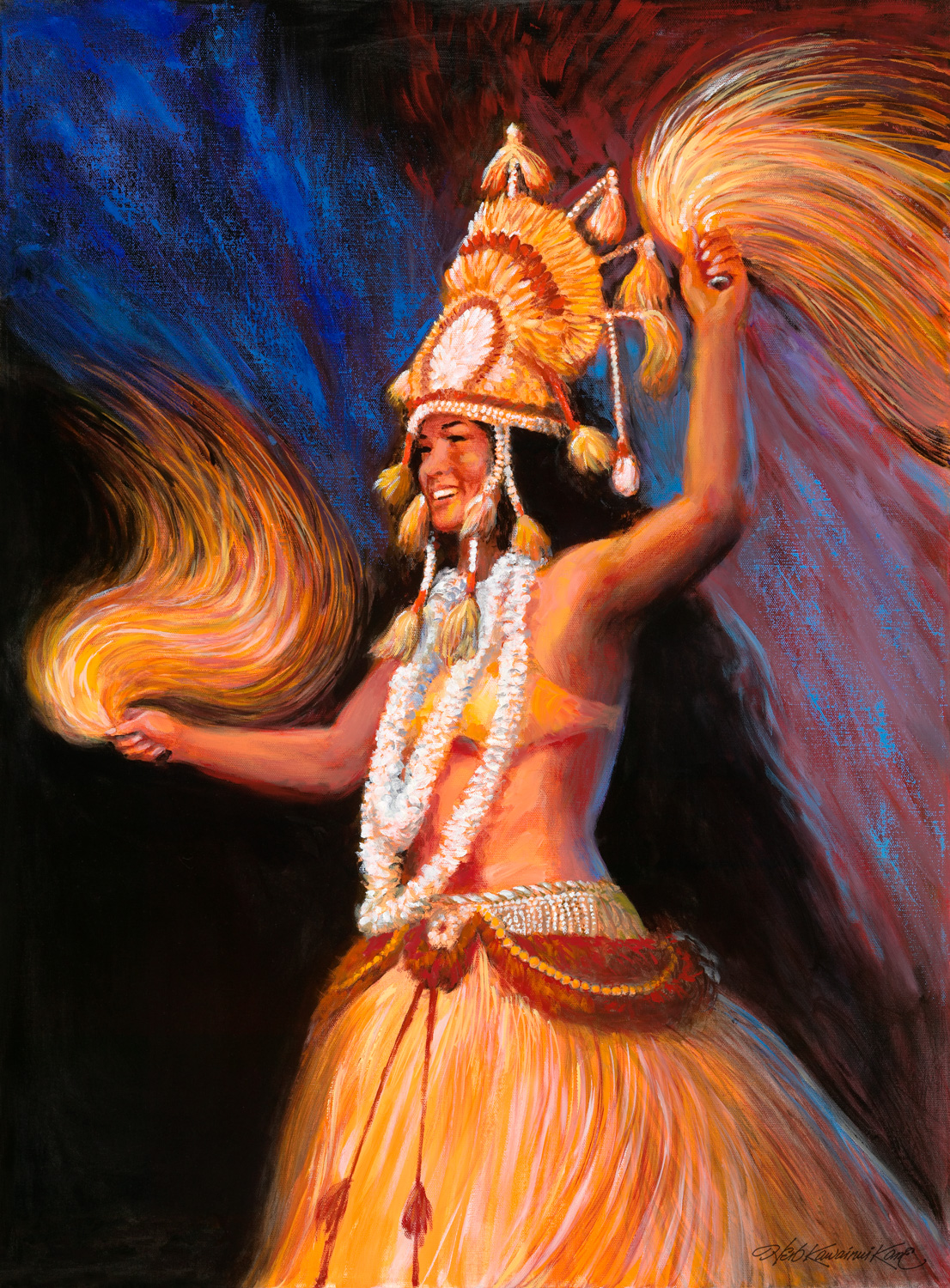 Tahitian Dancer  Herb Kawainui Kāne