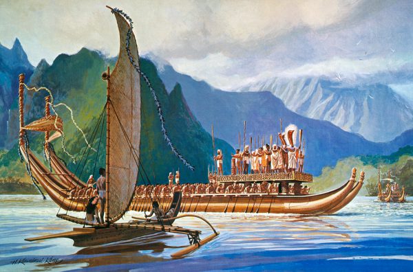 Tahitian War Canoe
