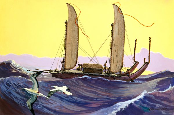 Tipairua of Tahiti