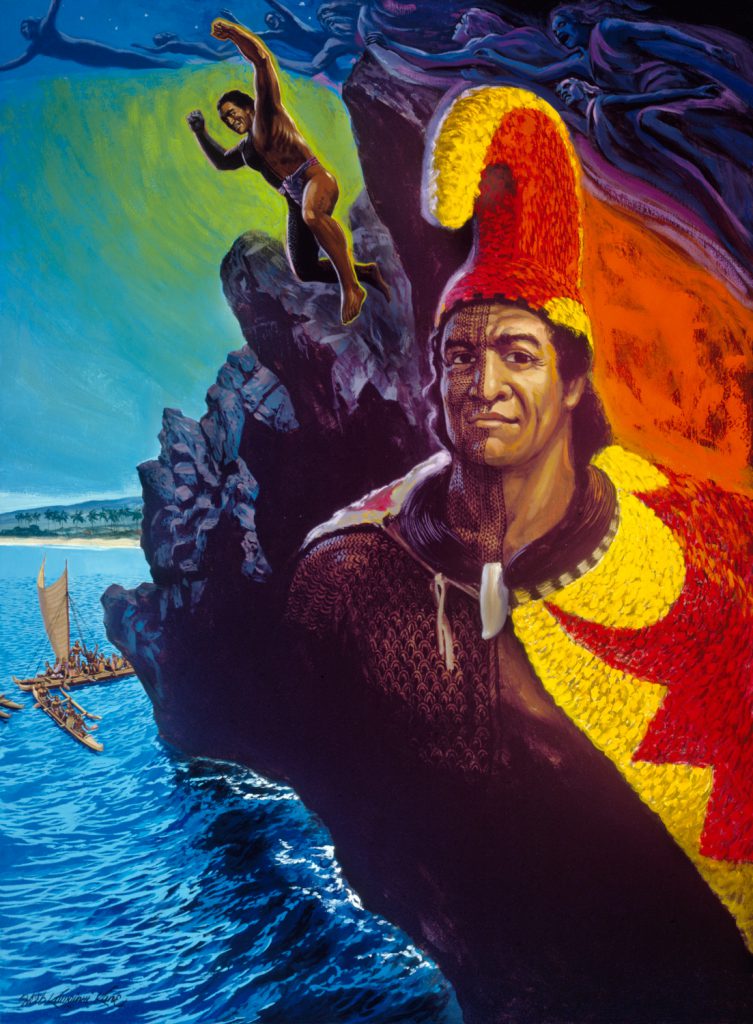 Warrior Cliff Spirits Herb Kawainui Kāne